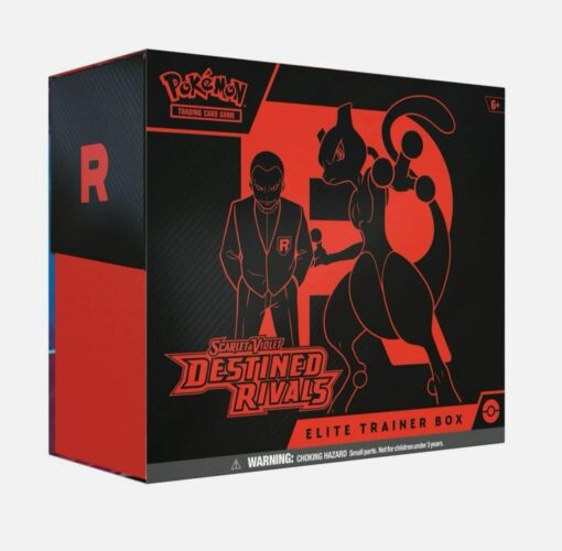 Pokémon TCG Destined Rivals Pokémon Center Elite Trainer Box ETB – Authentic Sealed