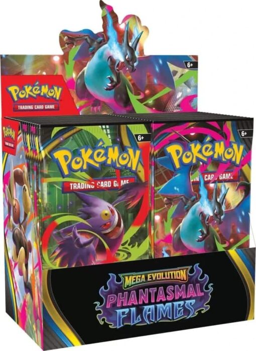 Pokémon Phantasmal Flame Booster Box (English Edition) | Mega Evolution