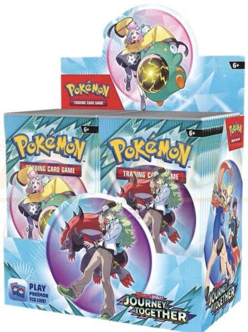 Pokémon TCG: Journey Together Booster Box (English, Sealed – 36 Packs)