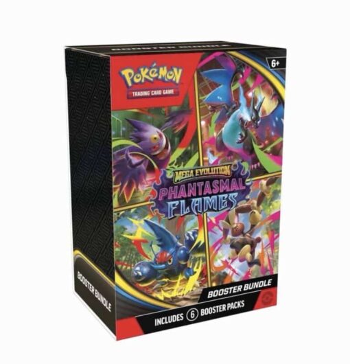 Pokémon TCG – Mega Evolutions Phantasmal Flames – Sealed Booster Bundle