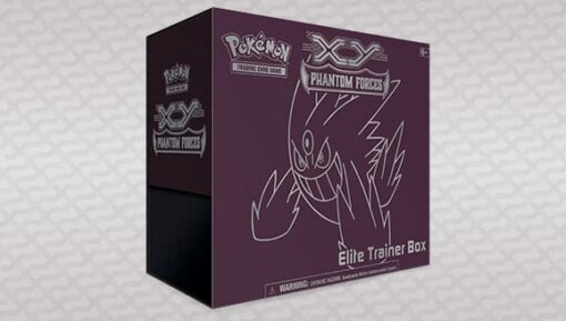 Pokémon TCG XY Phantom Forces Elite Trainer Box – Mega Gengar Edition (Sealed)