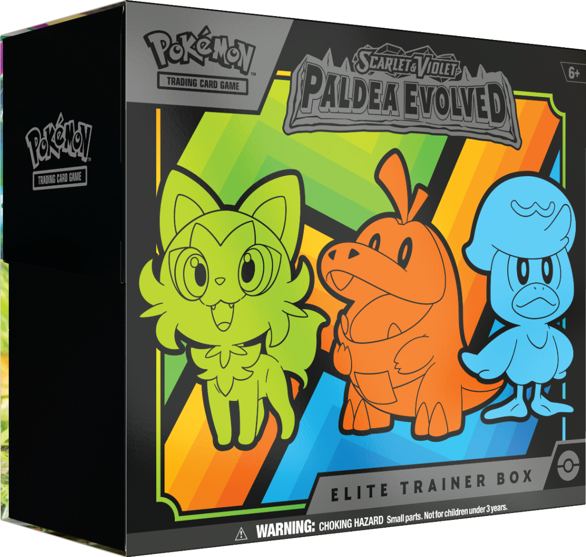 Scarlet and Violet Paldea Evolved Elite Trainer Box