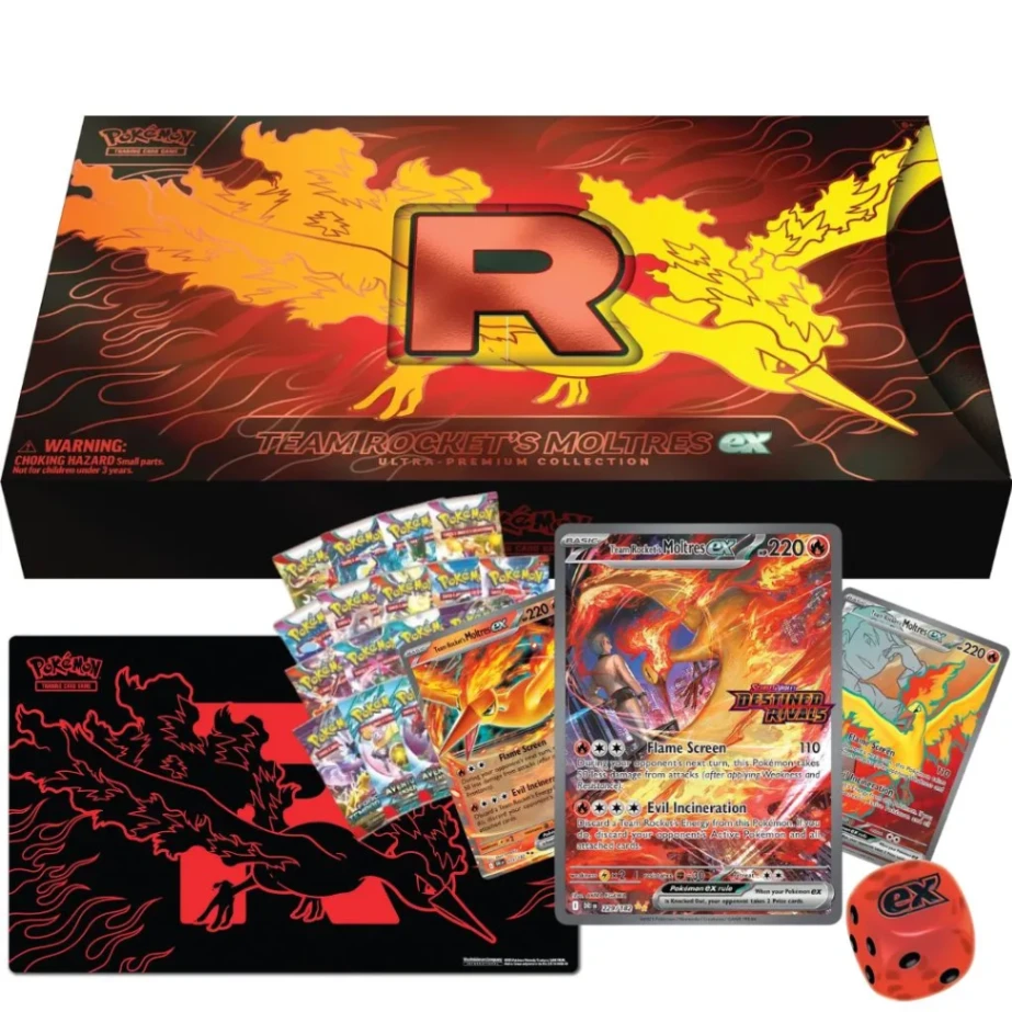DESTINED RIVALS - TEAM ROCKET'S MOLTRES EX ULTRA PREMIUM COLLECTION (UPC)