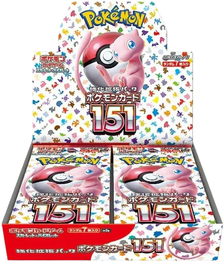 Pokemon TCG - Scarlet & Violet - 151 (SV2a) - Booster Box (Japanese)