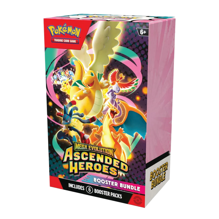 Pokemon TCG - Mega Evolution - Ascended Heroes - Booster Bundle